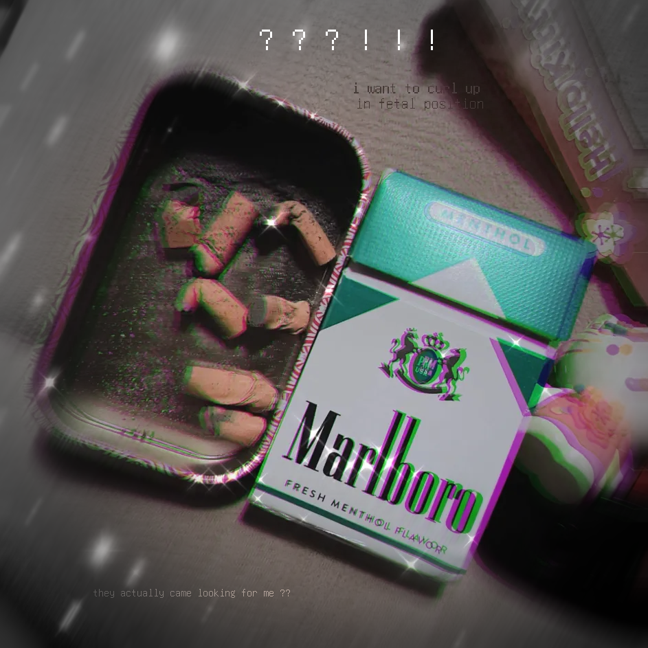 chain smoked 7 cigs today