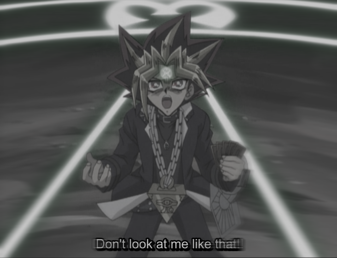 yami crashing out don't look at him