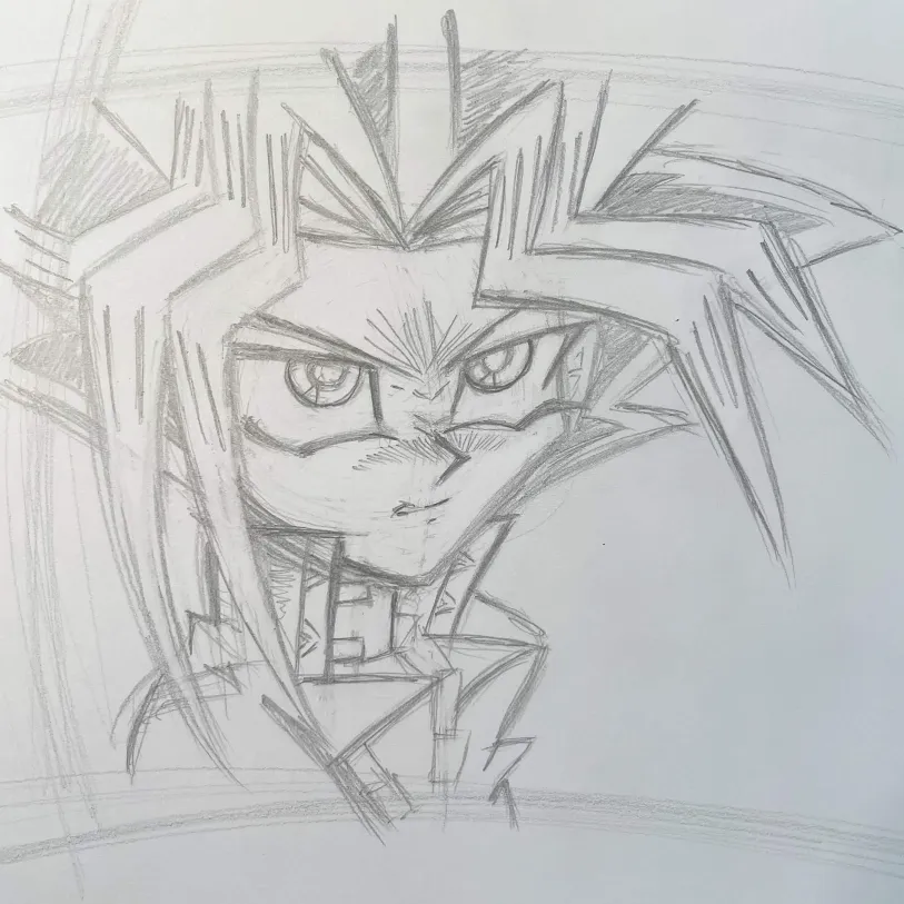 angy yami sketch/croquis