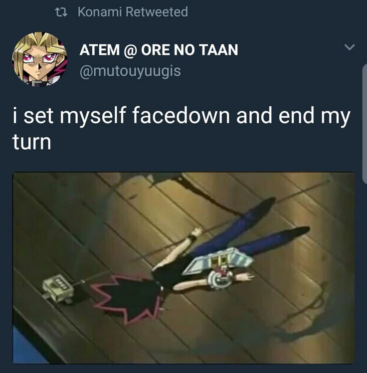 facedown yugi