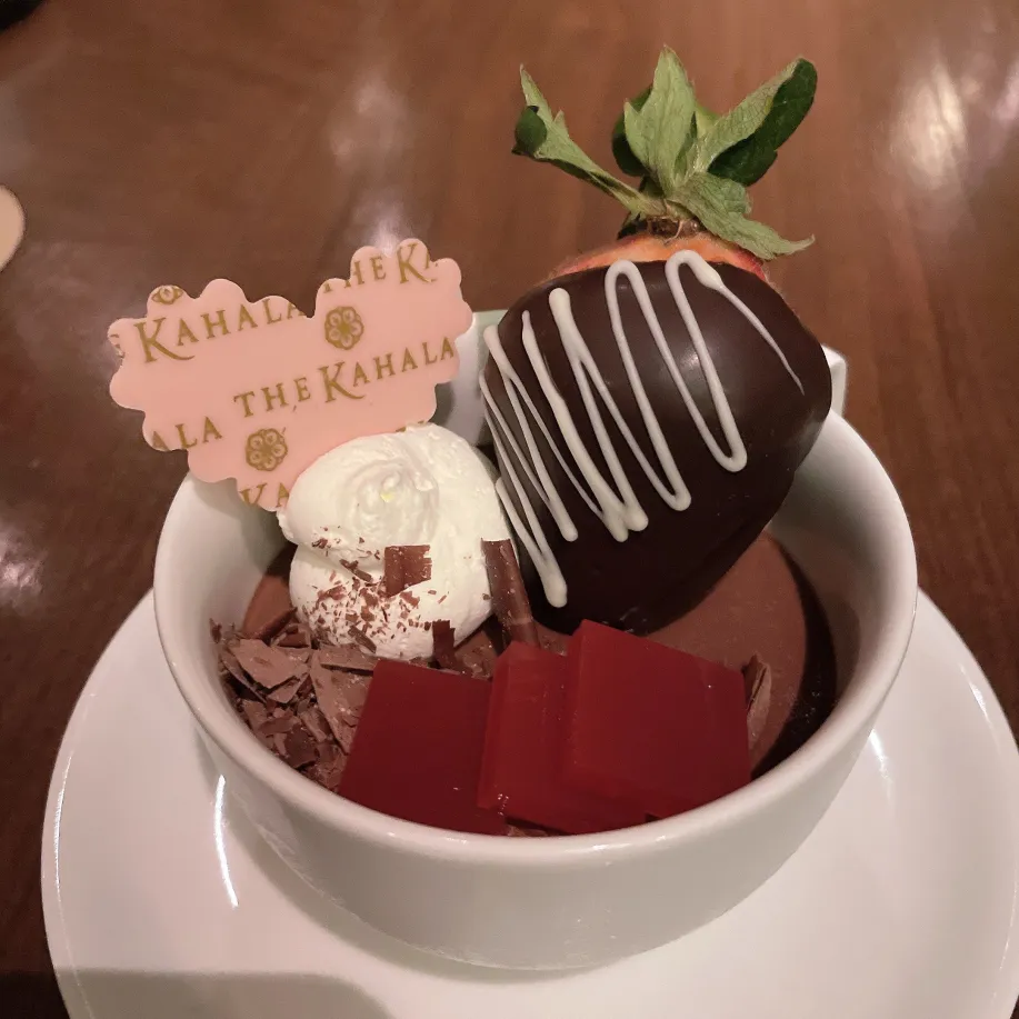 this dessert was so cute