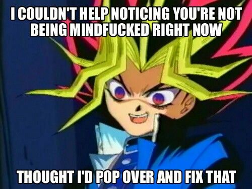 yami wants to mindfuck you