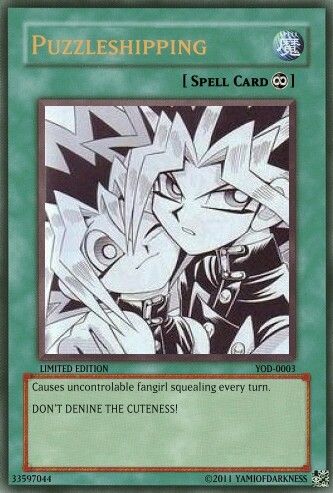 don't deny the puzzleshipping cuteness