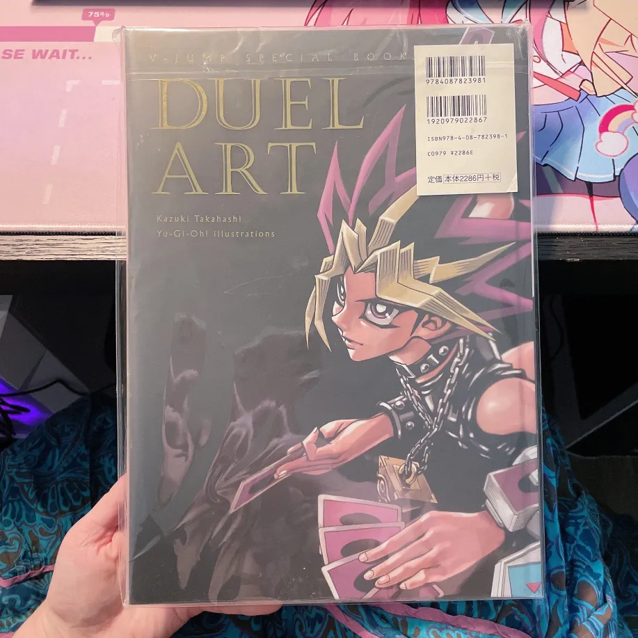 DUEL ART yami side of the cover